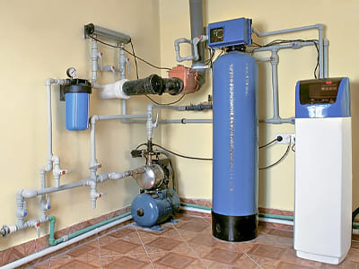 Установка в дом систем очистки воды